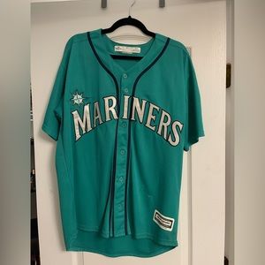 Ken Griffey Jr Seattles Mariners Hall of Fame Jersey